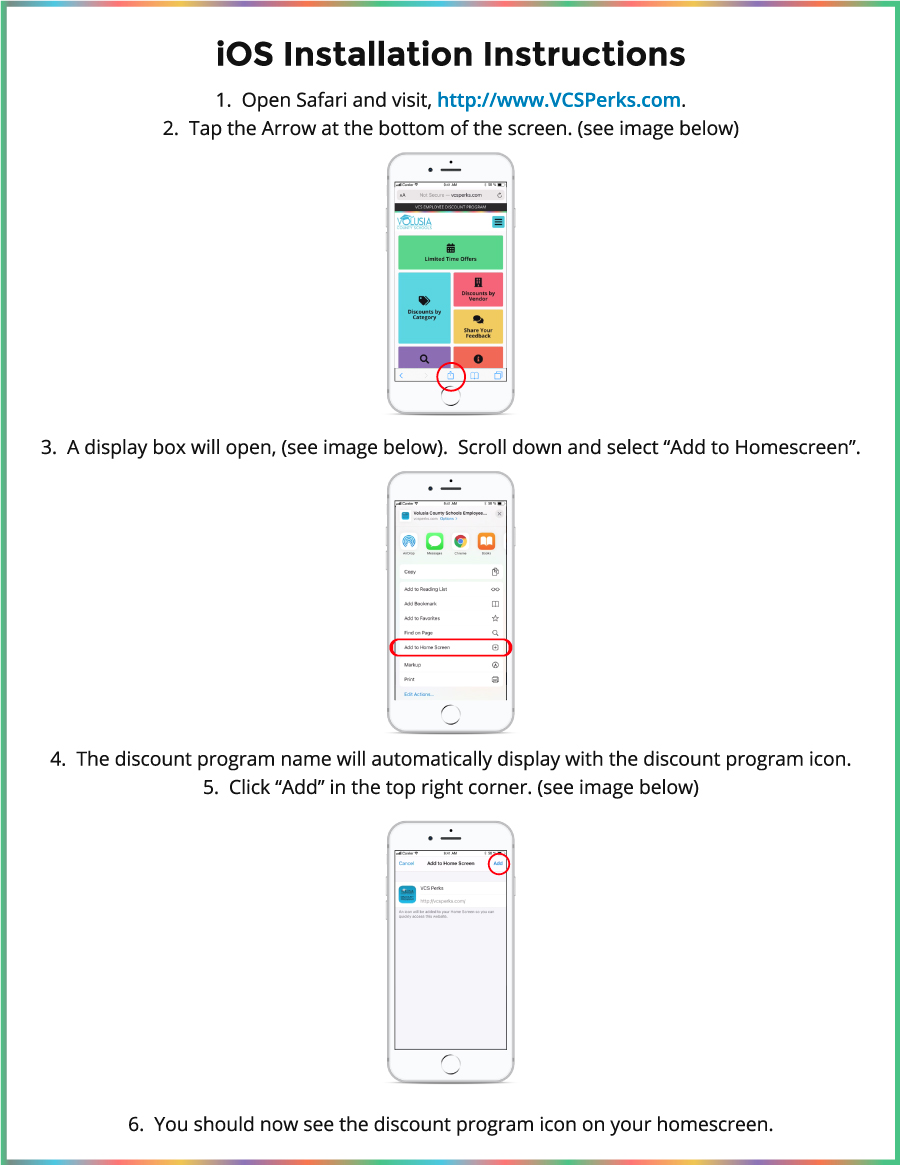 iOS Installation Instructions